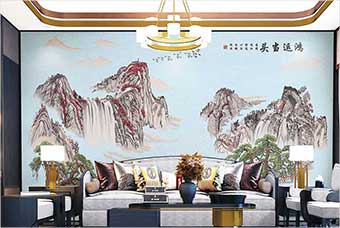 济源森佰汇航空纤维墙咔（鸿运当头）